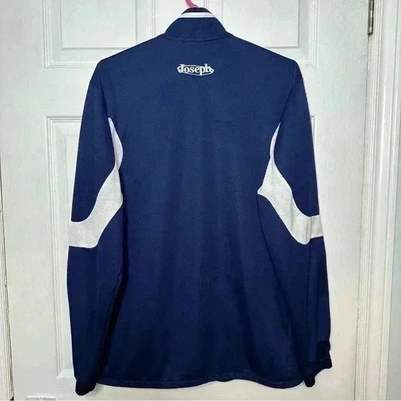 Adidas Condivo Full Zip Training  Jacket Joseph Blue & White Size Large - Picture 13 of 16